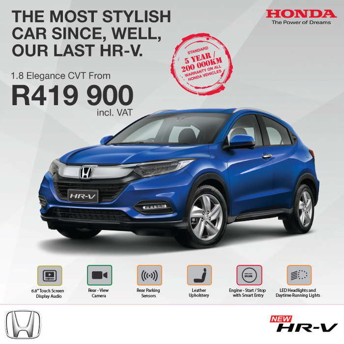 All New HRV Elegance